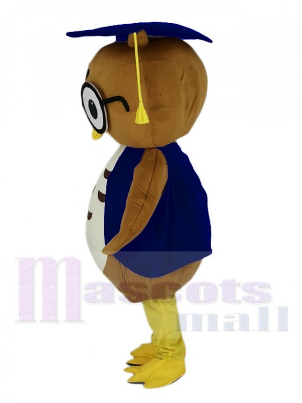 Chouette maskottchen kostüm