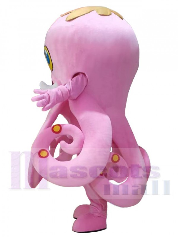 Pieuvre costume de mascotte