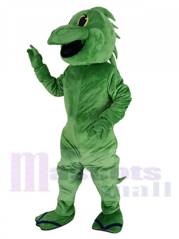 Lézard costume de mascotte