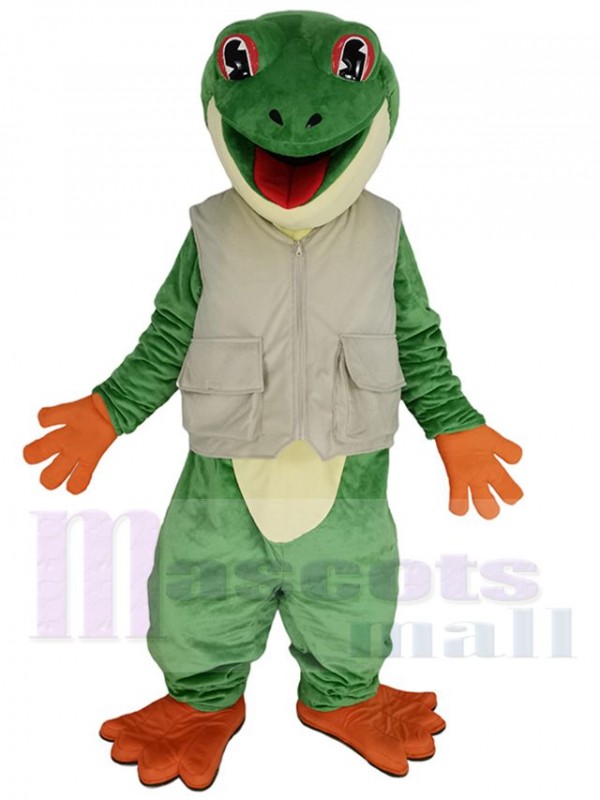 Grenouille costume de mascotte