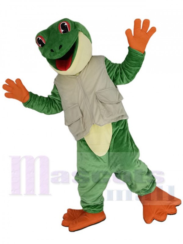 Grenouille costume de mascotte