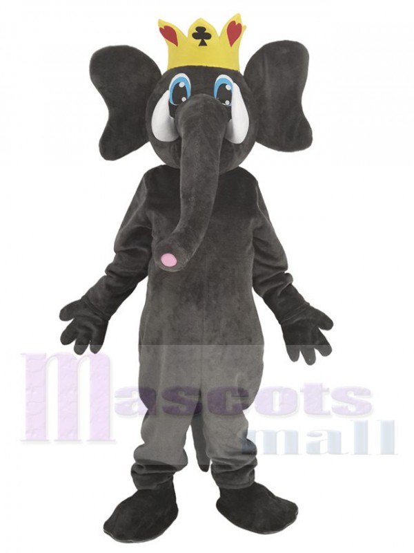 Éléphant costume de mascotte