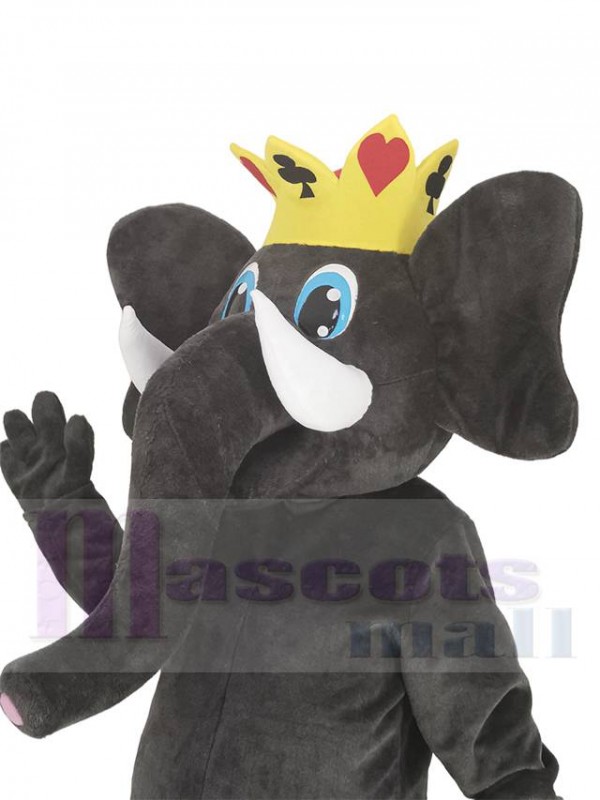 Éléphant costume de mascotte