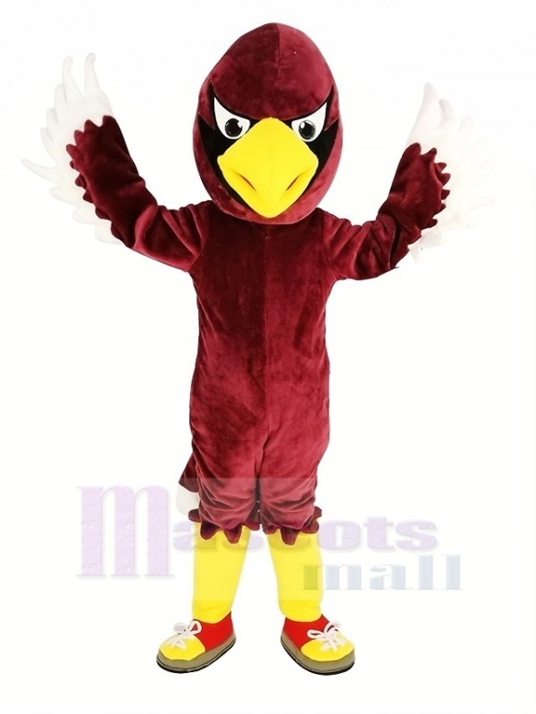 rouge Cardinal Oiseau Mascotte Costume