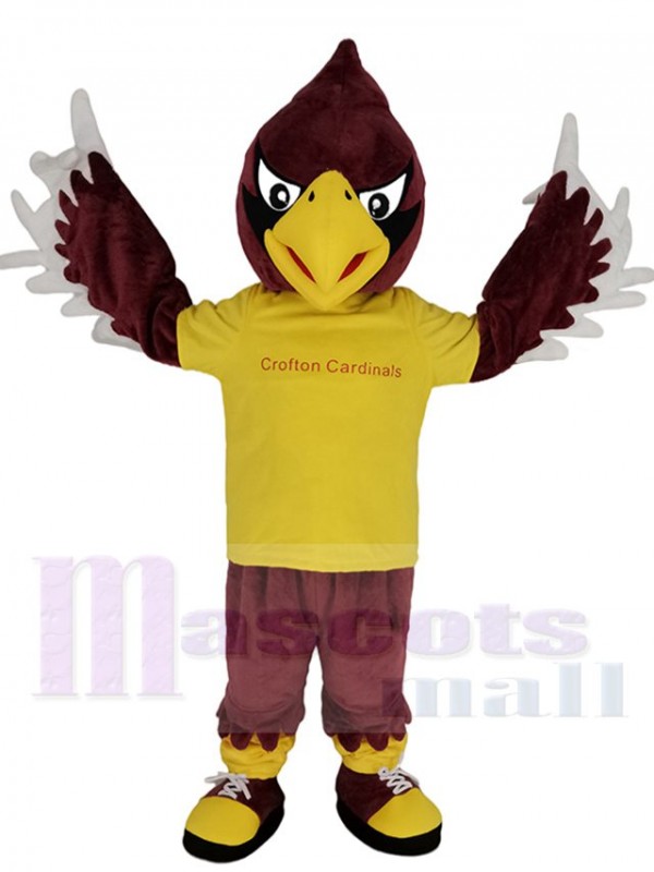 Cardinal costume de mascotte
