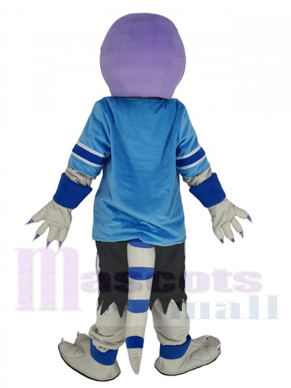 Vélociraptor Dinosaure costume de mascotte