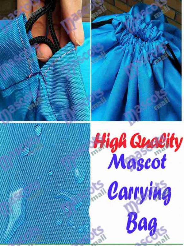 Grand sac fourre-tout mascotte sac de sport mascotte sac de transport de mascotte