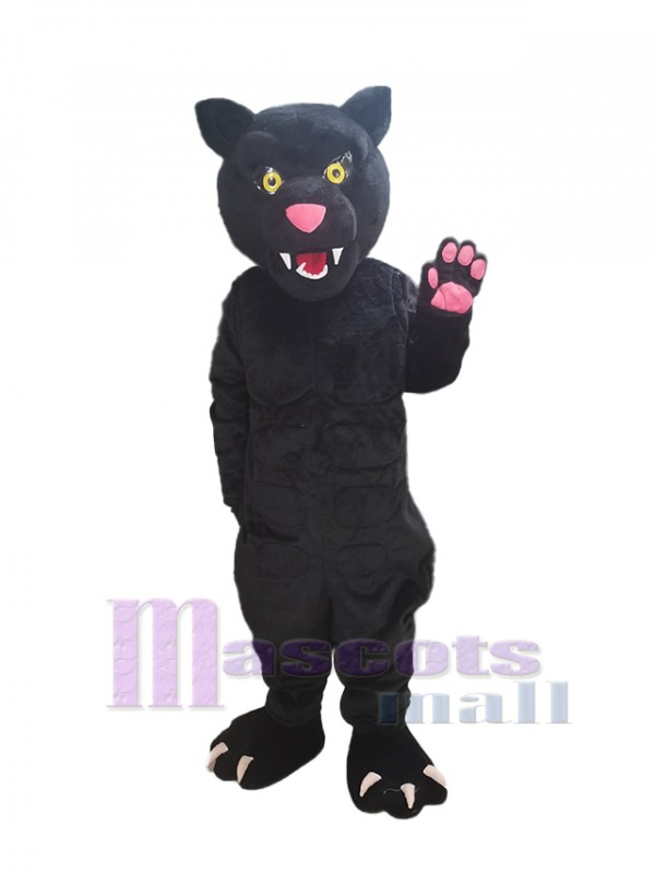panthère costume de mascotte
