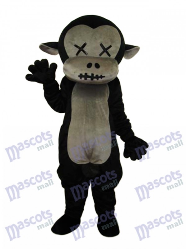 Mr.Jump singe mascotte costume adulte animal