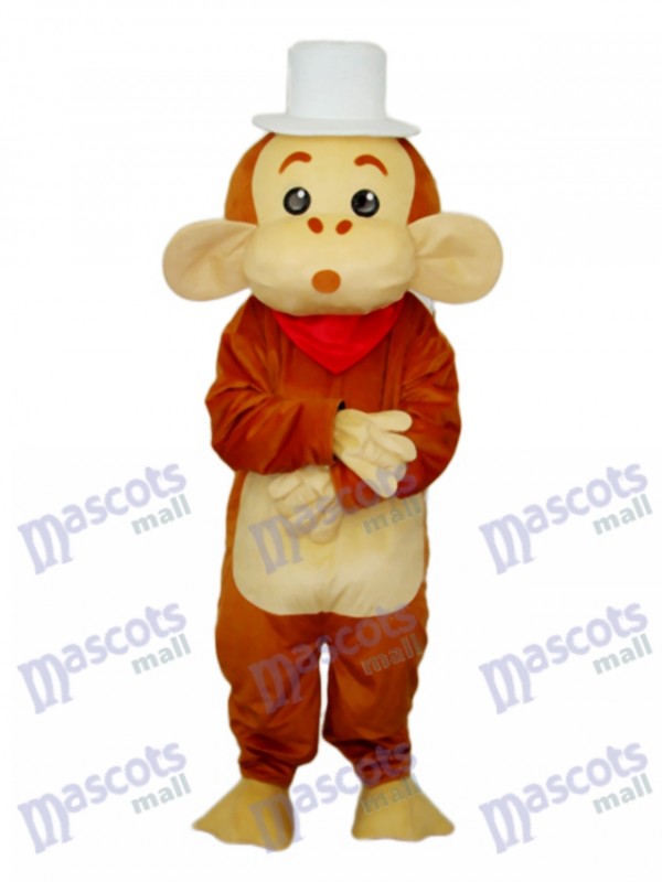 Cap singe mascotte costume adulte animal