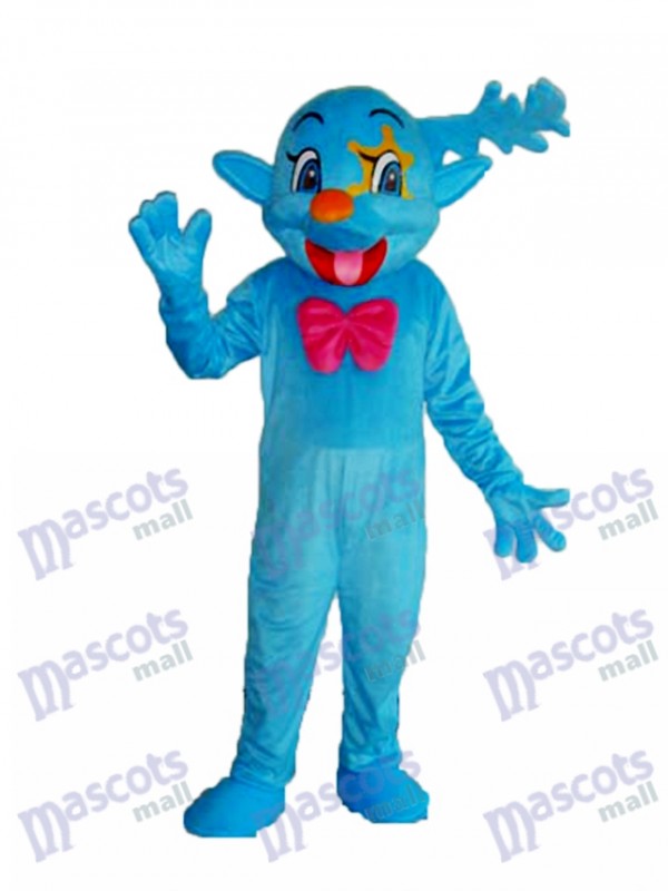 Bleu Fée Mascotte Adulte Costume Anime de dessin animé
