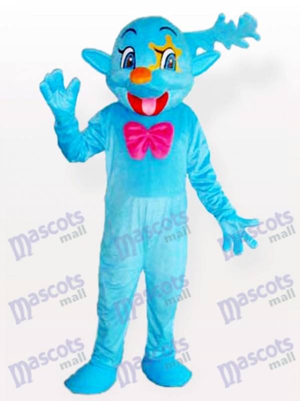 Costume de mascotte adulte bleu fée