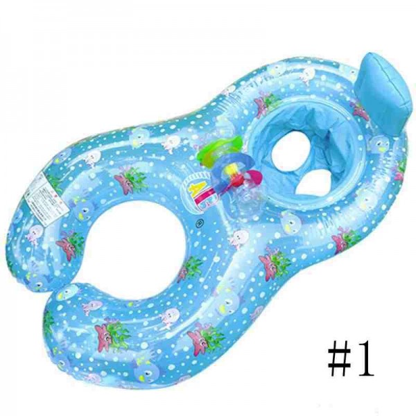 Mère et Enfant La natation Cercle Double La natation Bague Flotte Siège