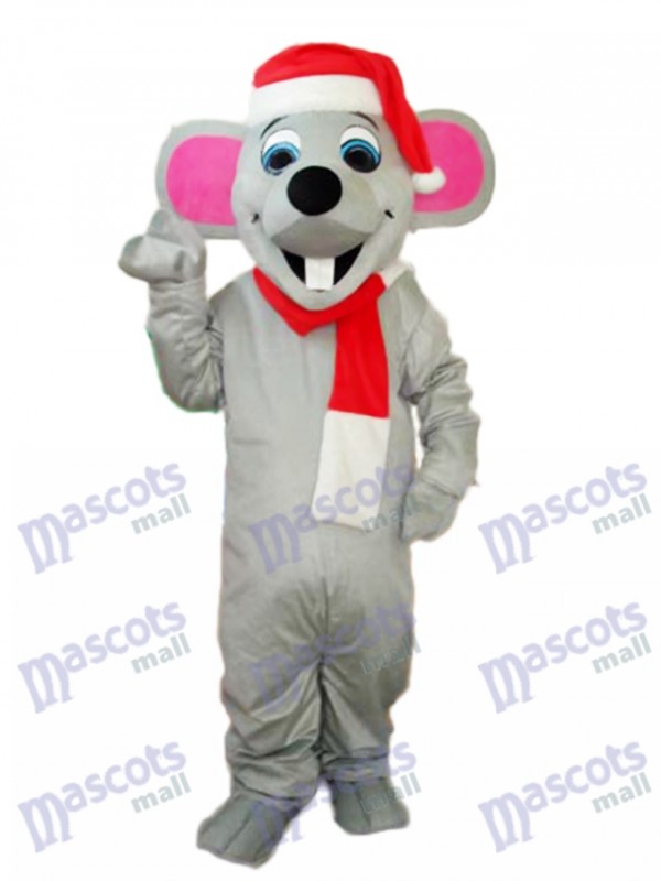 Mascotte de souris de Noël Costume adulte Animal