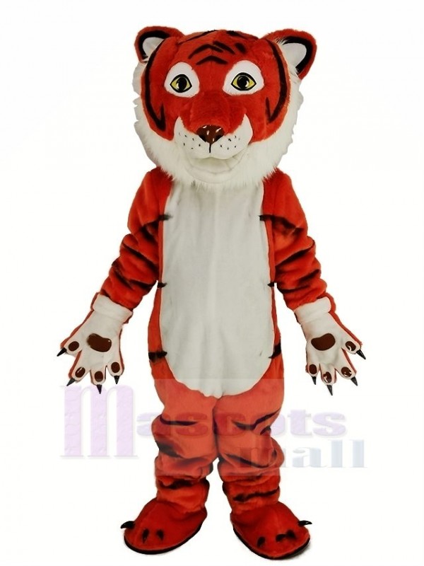 Mignonne Orange tigre Mascotte Costume Animal