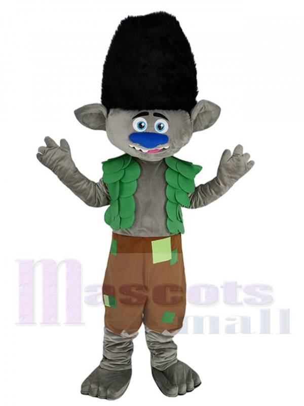 Trolls maskottchen kostüm