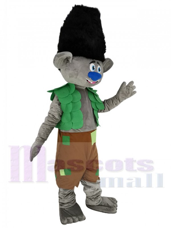 Trolls maskottchen kostüm