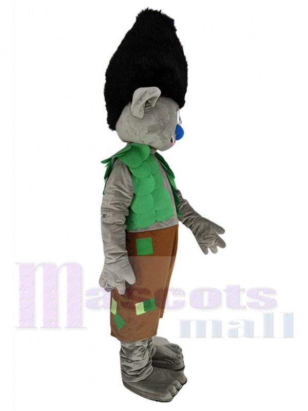 Trolls maskottchen kostüm