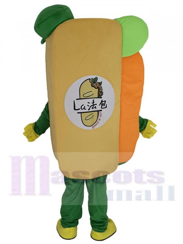 Sandwich costume de mascotte