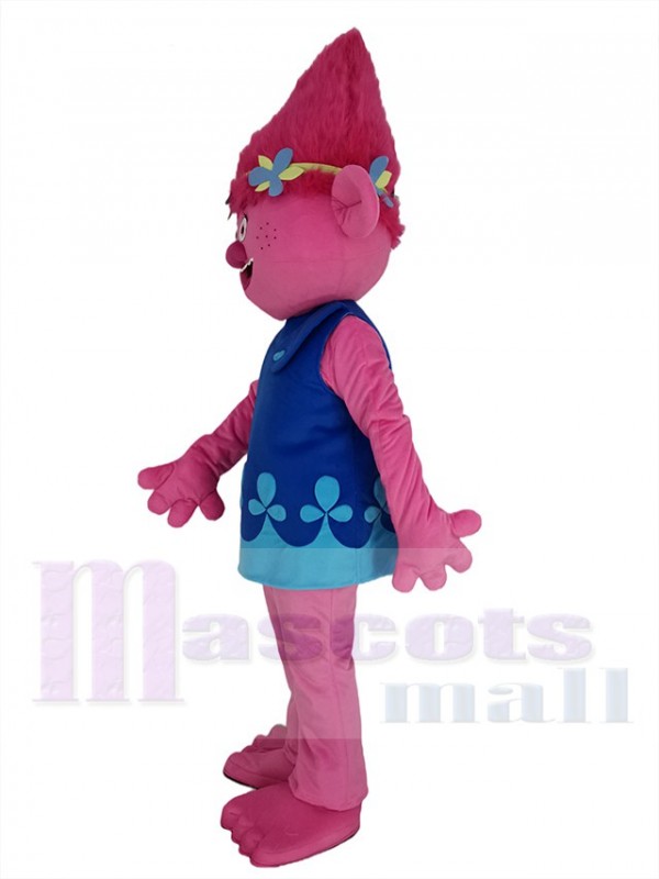 Trolls maskottchen kostüm