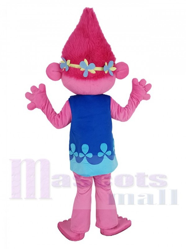 Trolls maskottchen kostüm