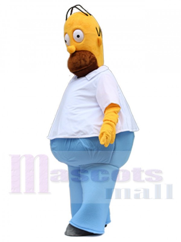 Homer Jay Simpson costume de mascotte