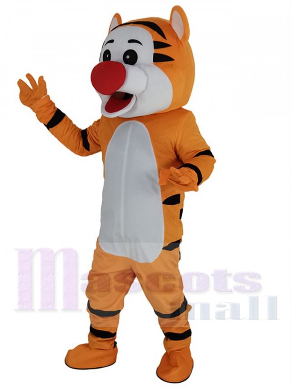 Tigre costume de mascotte