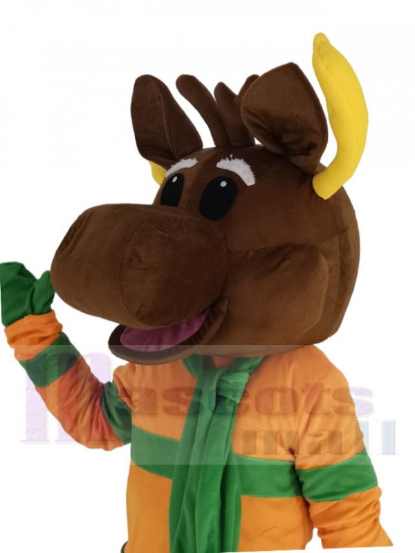 Cerf costume de mascotte