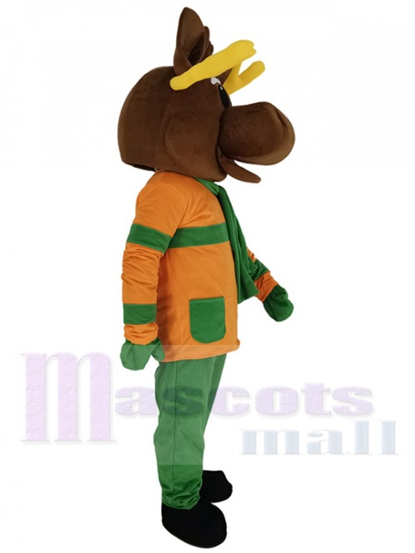 Cerf costume de mascotte