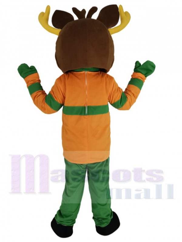 Cerf costume de mascotte