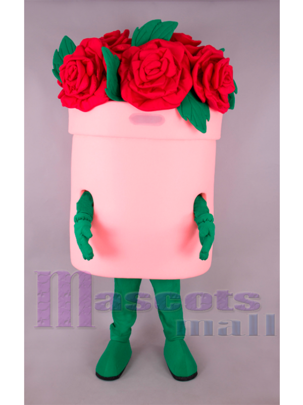 Seau à fleurs Mascotte Costume