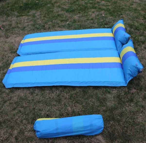 Extérieur Gonflable Lit Camping Tente En train de dormir Tampon