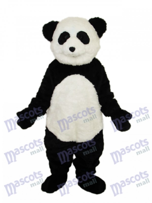 Costume de mascotte de sourire panda