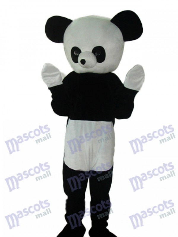 Costume de mascotte panda géant adulte