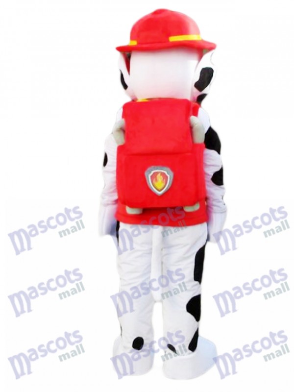 Paw Patrol Marshall chien dalmatien mascotte Costume Cartoon Anime