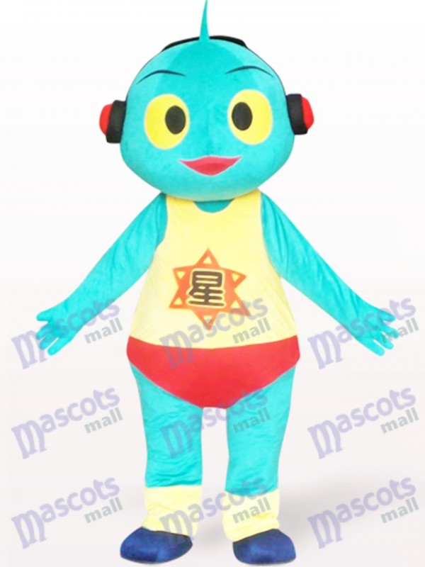 Belle Costume de mascotte de bande dessinée de poupée de Mars