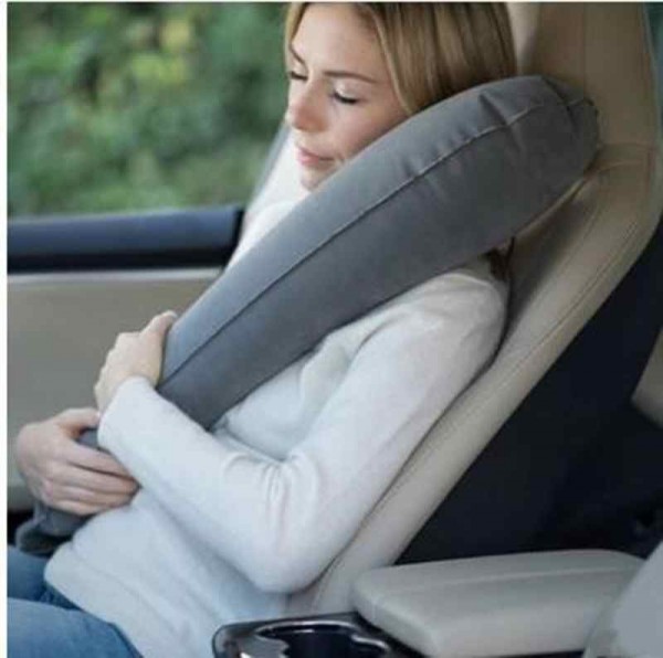 Portable GonflableLongue distance Voyage En train de dormir Cou Oreiller