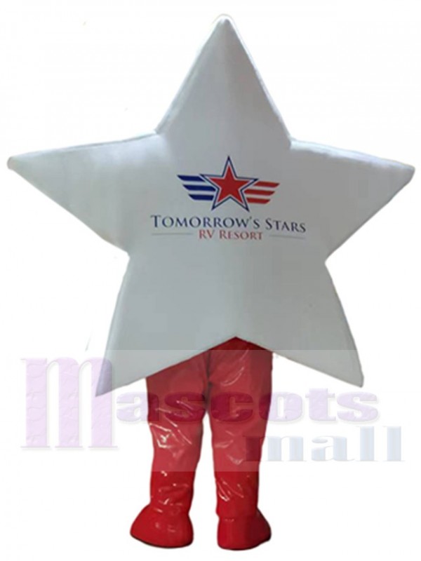 étoile costume de mascotte