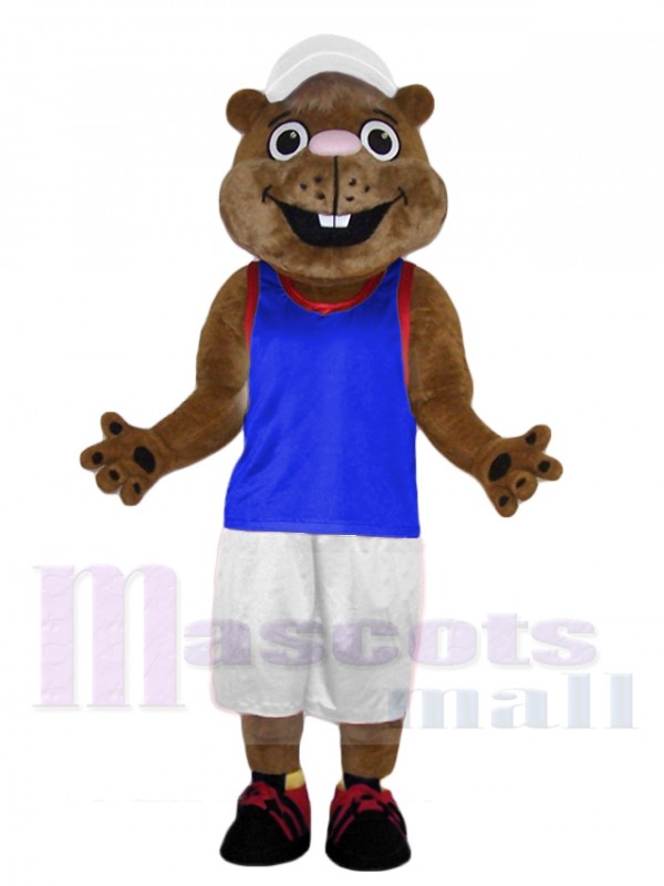 Gopher costume de mascotte