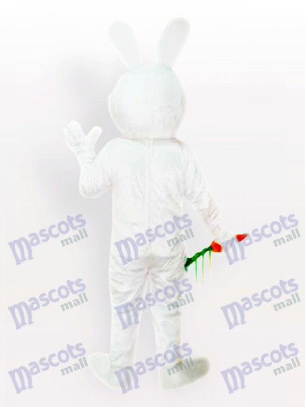 Lapin Carotte Géant - Peluche Éducative 2 En 1 Avec Oreilles à Zip - 35 Cm - Jouet Doux Pour Enfants - Cadeau Créatif