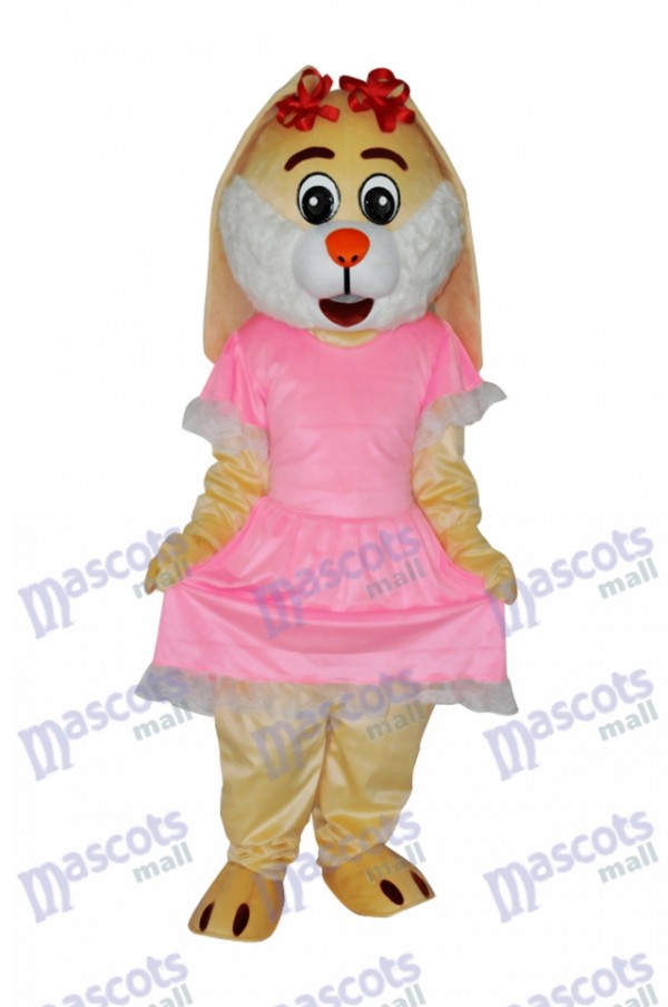 Ours tombant de Pâques Lapin mascotte Costume adulte Animal