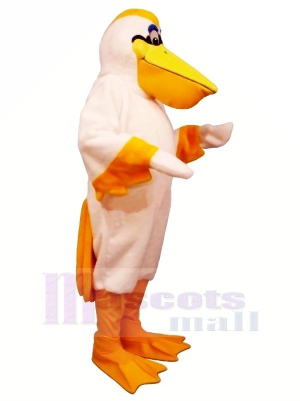 Peter Pélican Mascotte Les costumes Dessin animé