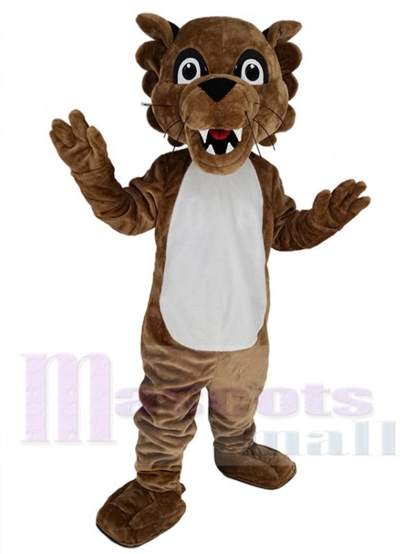 Couguar costume de mascotte