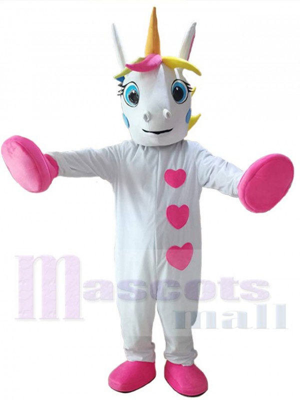 Licorne costume de mascotte