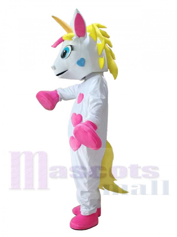 Licorne costume de mascotte