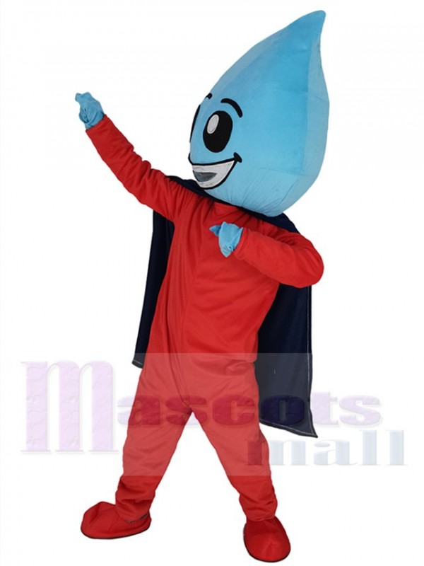 Goutte d'Eau Superman costume de mascotte