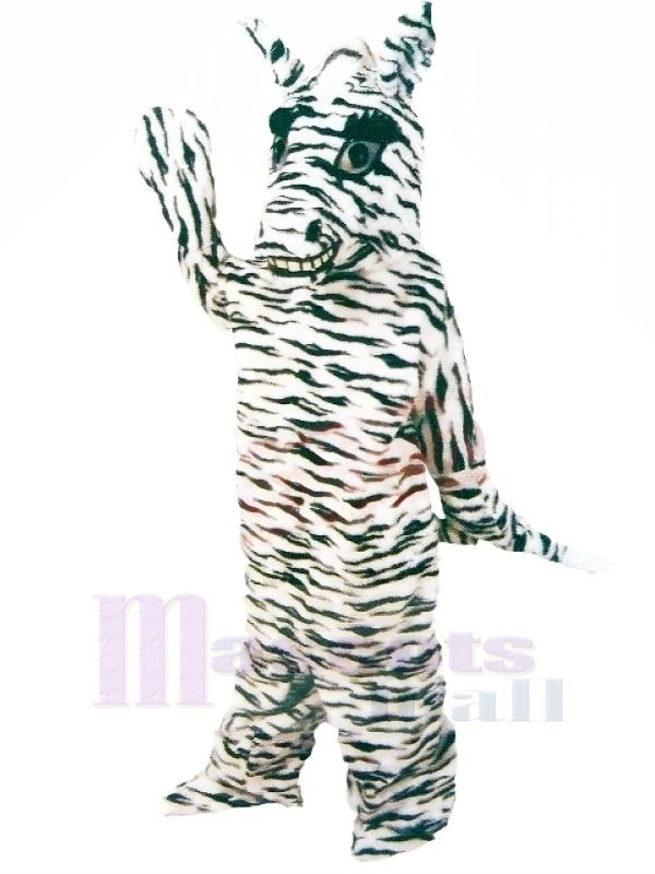 Amical Zebre Mascotte Les Costumes Dessin Anime