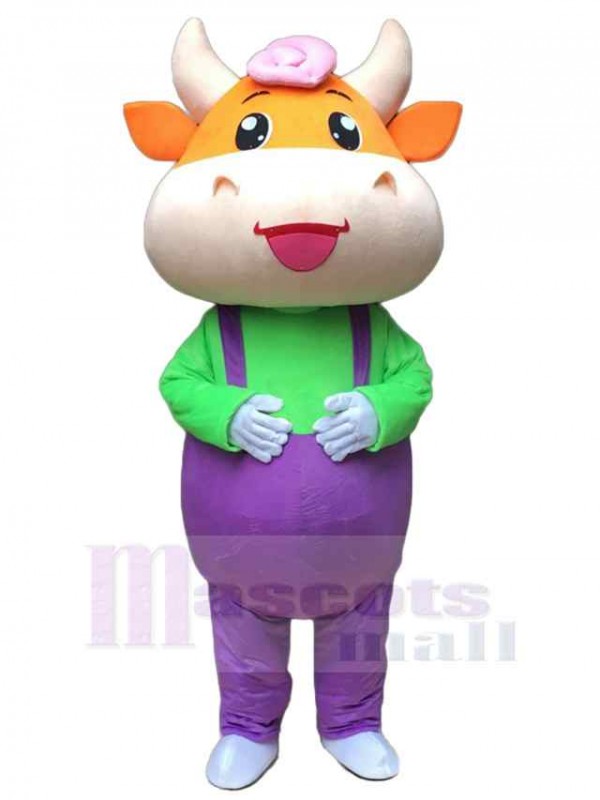 Vache costume de mascotte