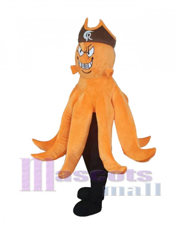 Pieuvre costume de mascotte