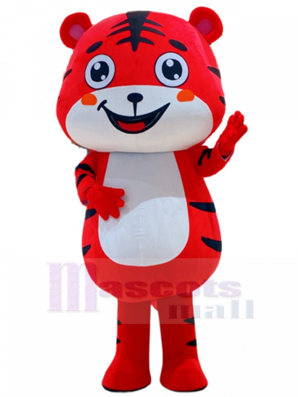 Tigre costume de mascotte